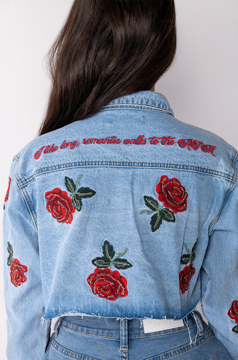 ROMANTIC WALKS DENIM JACKET