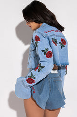 ROMANTIC WALKS DENIM JACKET