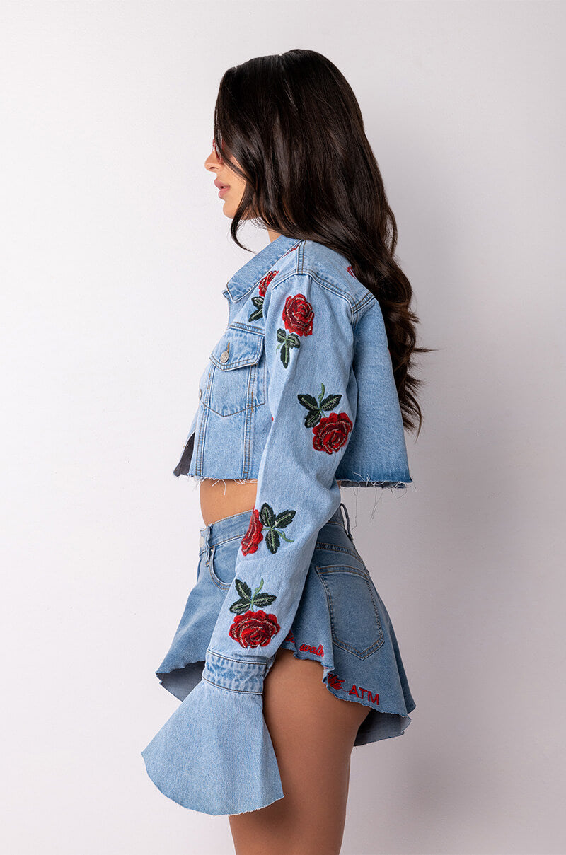 ROMANTIC WALKS DENIM JACKET