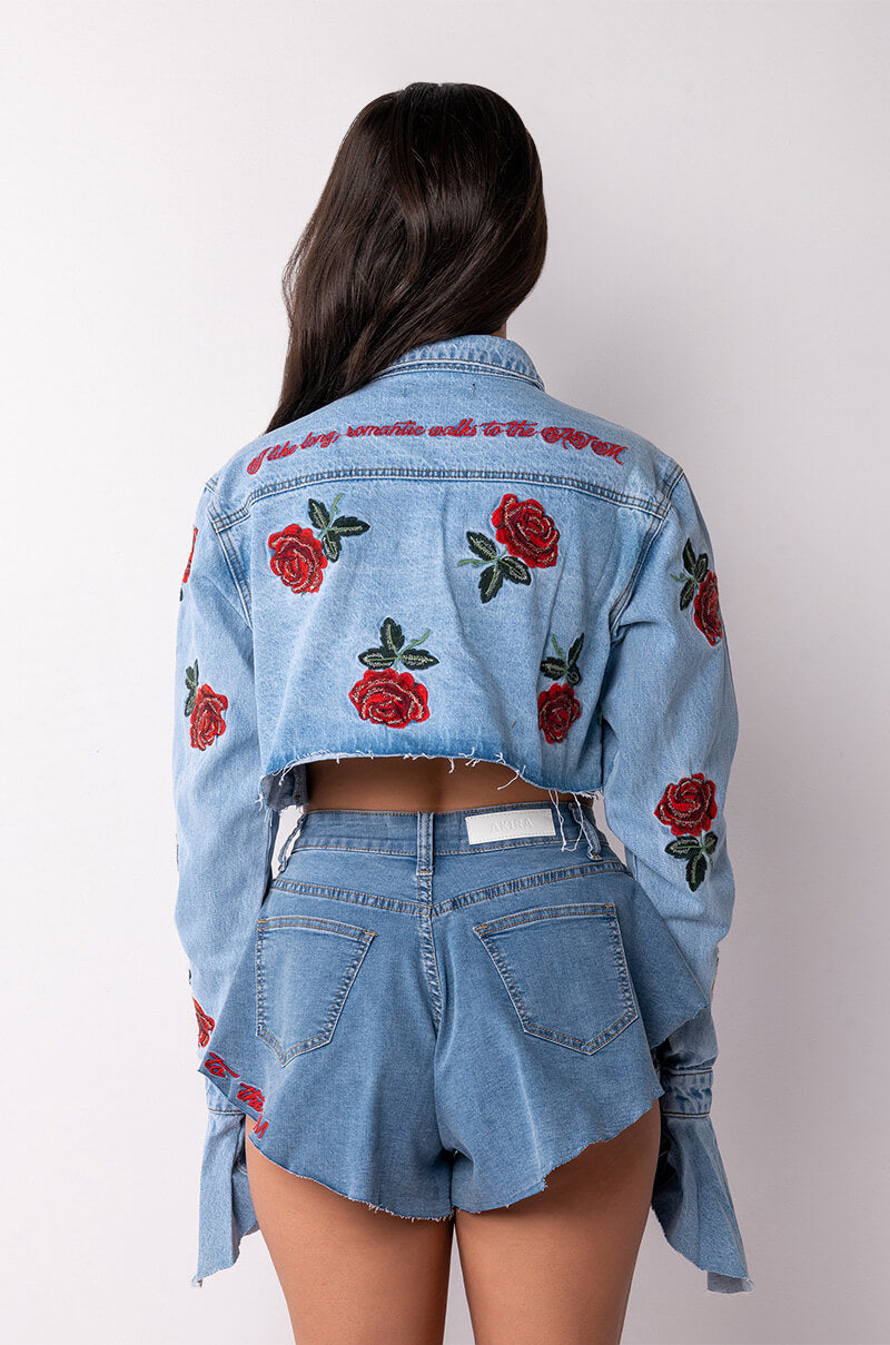 ROMANTIC WALKS DENIM JACKET