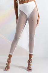 ROWDY FISHNET LEGGING