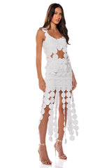 ROYALTY CIRCLE CUT OUT CROP TOP