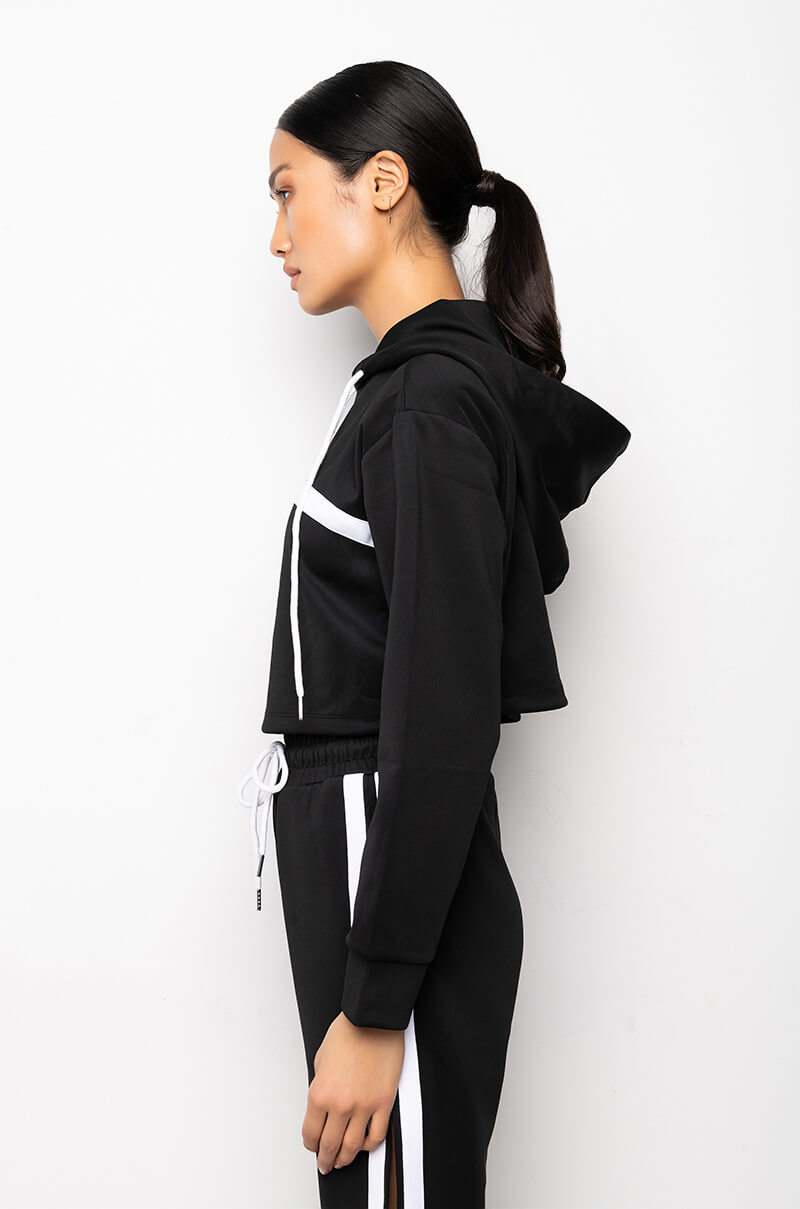 RUMORS CROPPED HOODIE