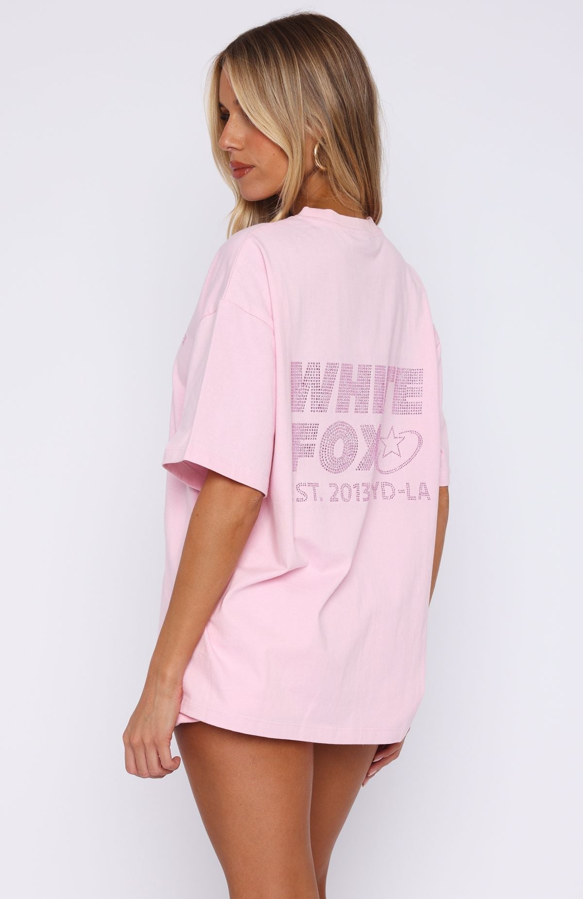 Always Shining Oversized Tee Posy