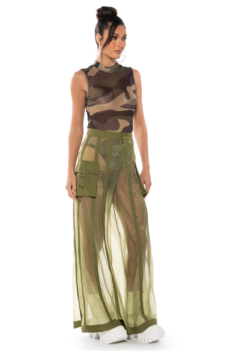 CELINE WIDE LEG TROUSER