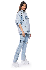 SAMMI DENIM CARGO PANT
