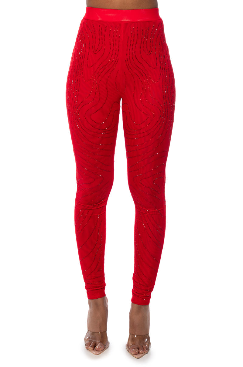 SASHA EMBELLISHED LEGGING