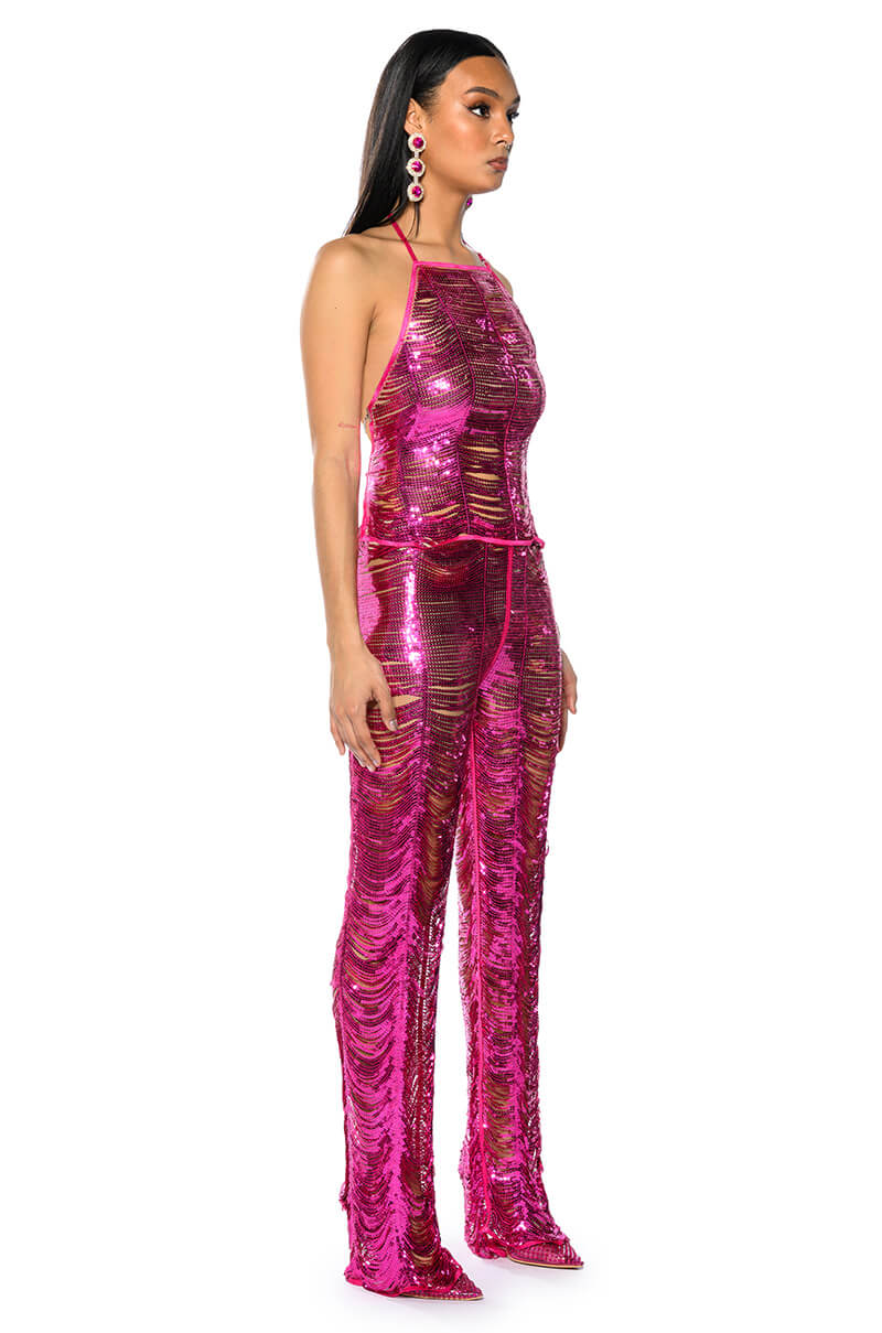 SENORITA EMBELLISHED STRAIGHT LEG PANT