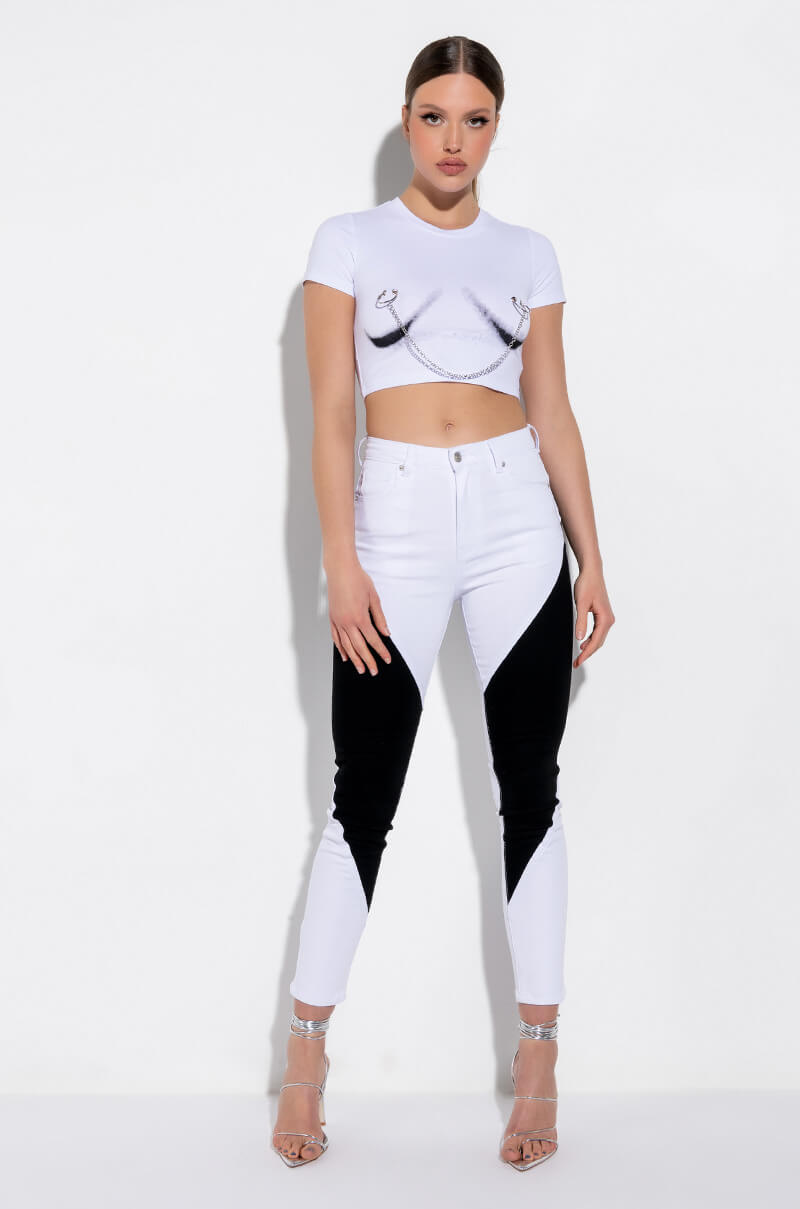 SENSUALITY SKINNY JEANS