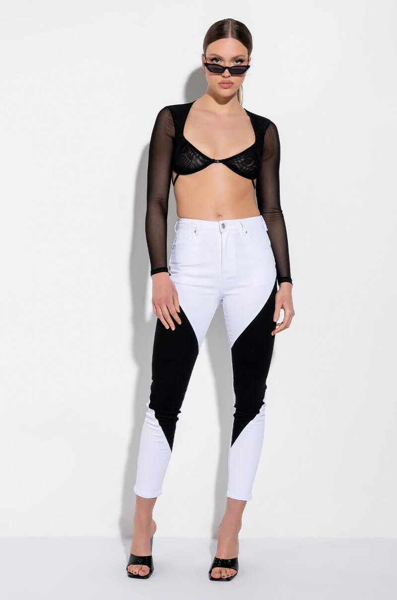 SENSUALITY SKINNY JEANS