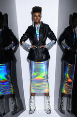 THE BEEKMAN KIMONO MOTO BLAZER