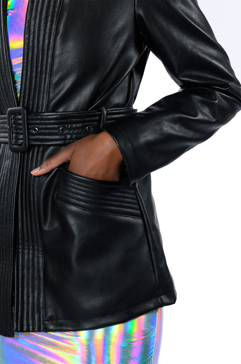 THE BEEKMAN KIMONO MOTO BLAZER