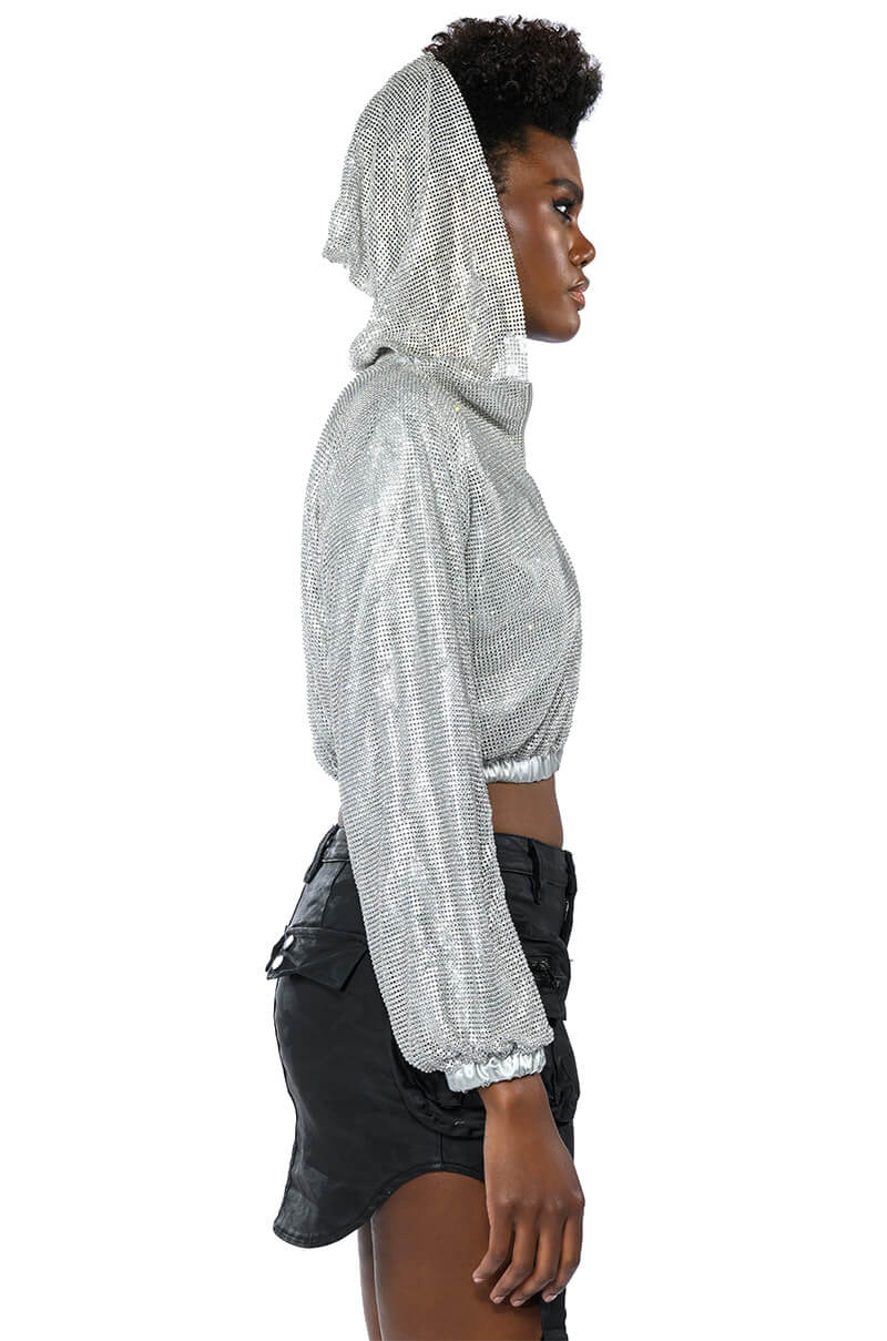 SHINE STAR RHINESTONE TOP