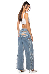 SONNY DISTRESSED RELAXED FIT JEANS