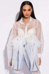ENSLEY BUTTON DOWN BLOUSE