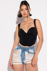 SMOKE SIGNALS CORSET TANK