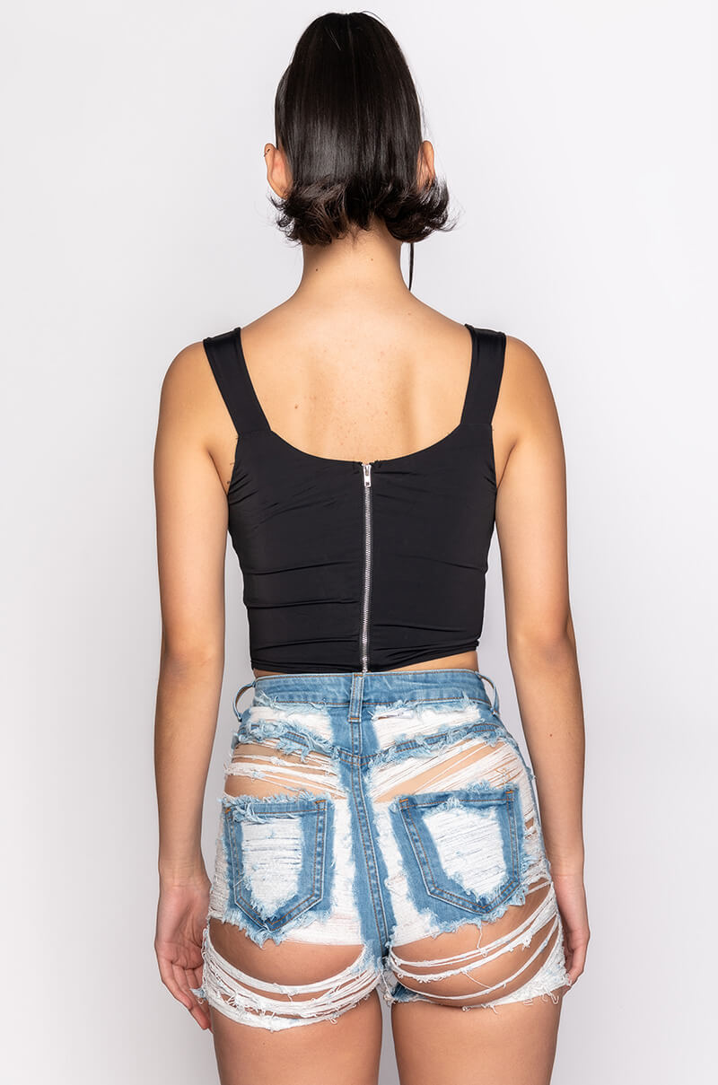 SMOKE SIGNALS CORSET TANK