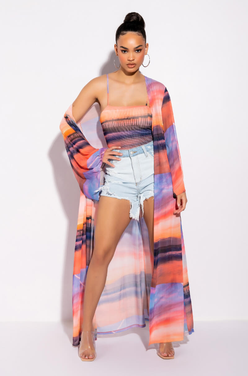 SOL SQUARE NECK MESH BODYSUIT