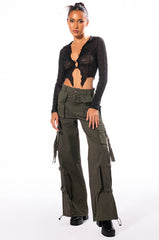 SPOIL YOU LONG SLEEVE COLLARED TOP