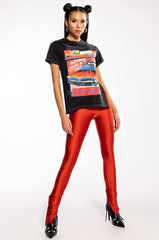 ICE SCUBA RUCHED ANKLE LEGGINGS
