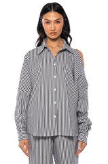 START THE DAY POPLIN BUTTON DOWN