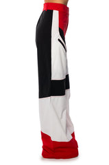 RACING WIDE LEG CARGO PANT