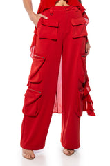 STEVIE SOFT SCUBA WIDE LEG CARGO