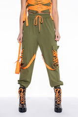 STRAP STRAP COLORBLOCK JOGGER