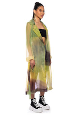 SUMMER SOLSTICE CHIFFON TRENCH