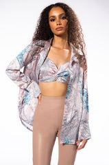 SURE THING TWISTED FRONT BRALETTE