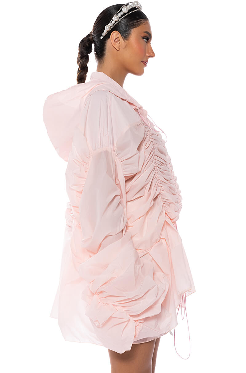 SWEETIE PIE PASTEL RUFFLE SPORTS BOMBER