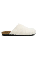 Ina Slippers Cream Shearling