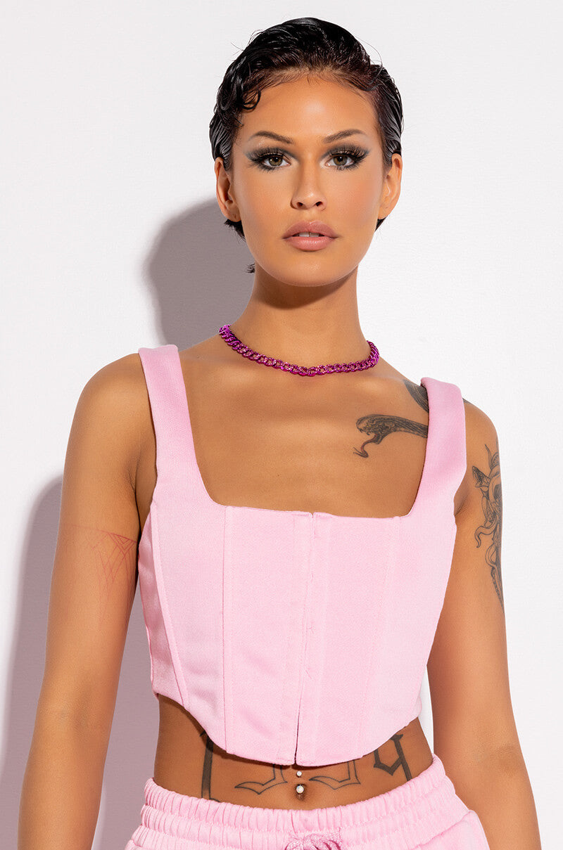 TALK TO ME NICE CORSET TOP