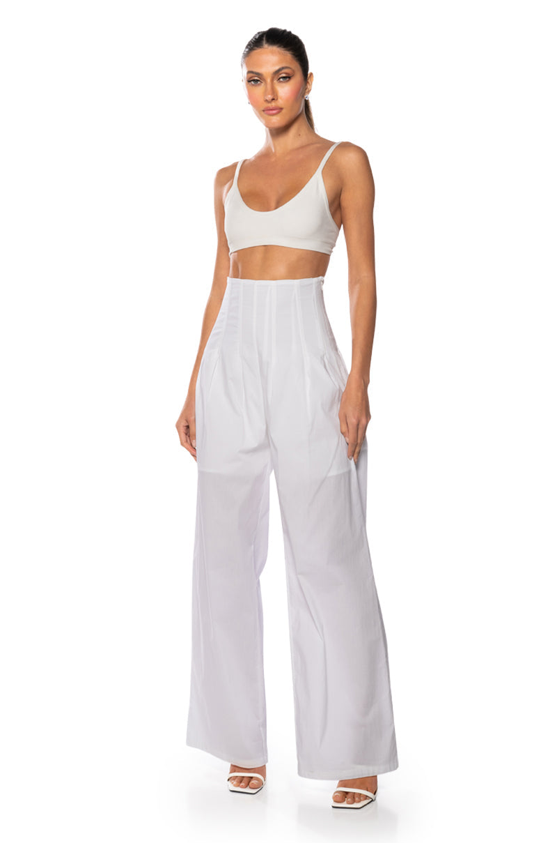 THAT GIRL STRAIGHT LEG CORSET PANT