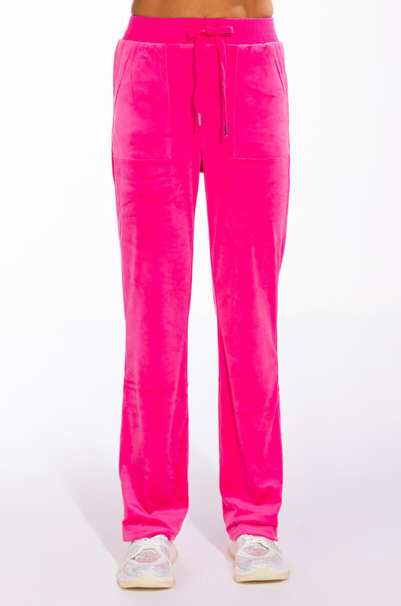 THATS HOT VELVET FLARE SWEATPANT