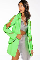 THE BEST PART CUT OUT BLAZER