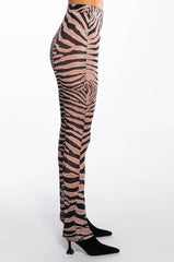 THE REALEST SIDE ZIP MESH LEGGING