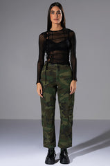THE ULTIMATE CINCHED ANKLE CARGO PANT