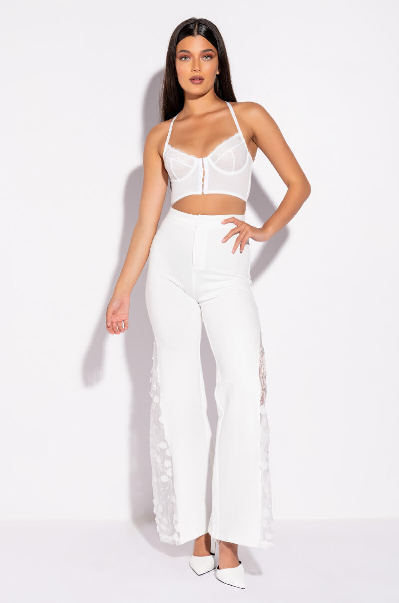 ZAHARA LONGLINE BRALETTE TOP