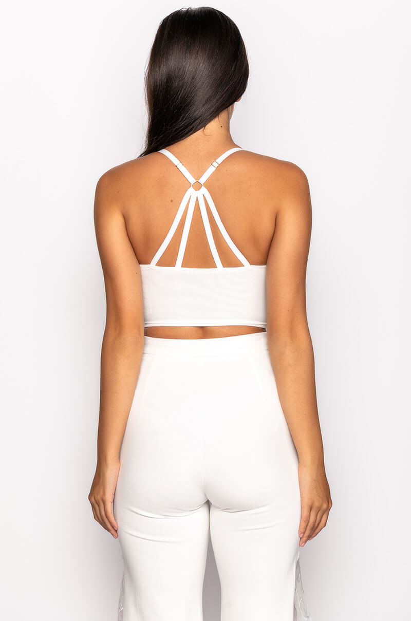 ZAHARA LONGLINE BRALETTE TOP