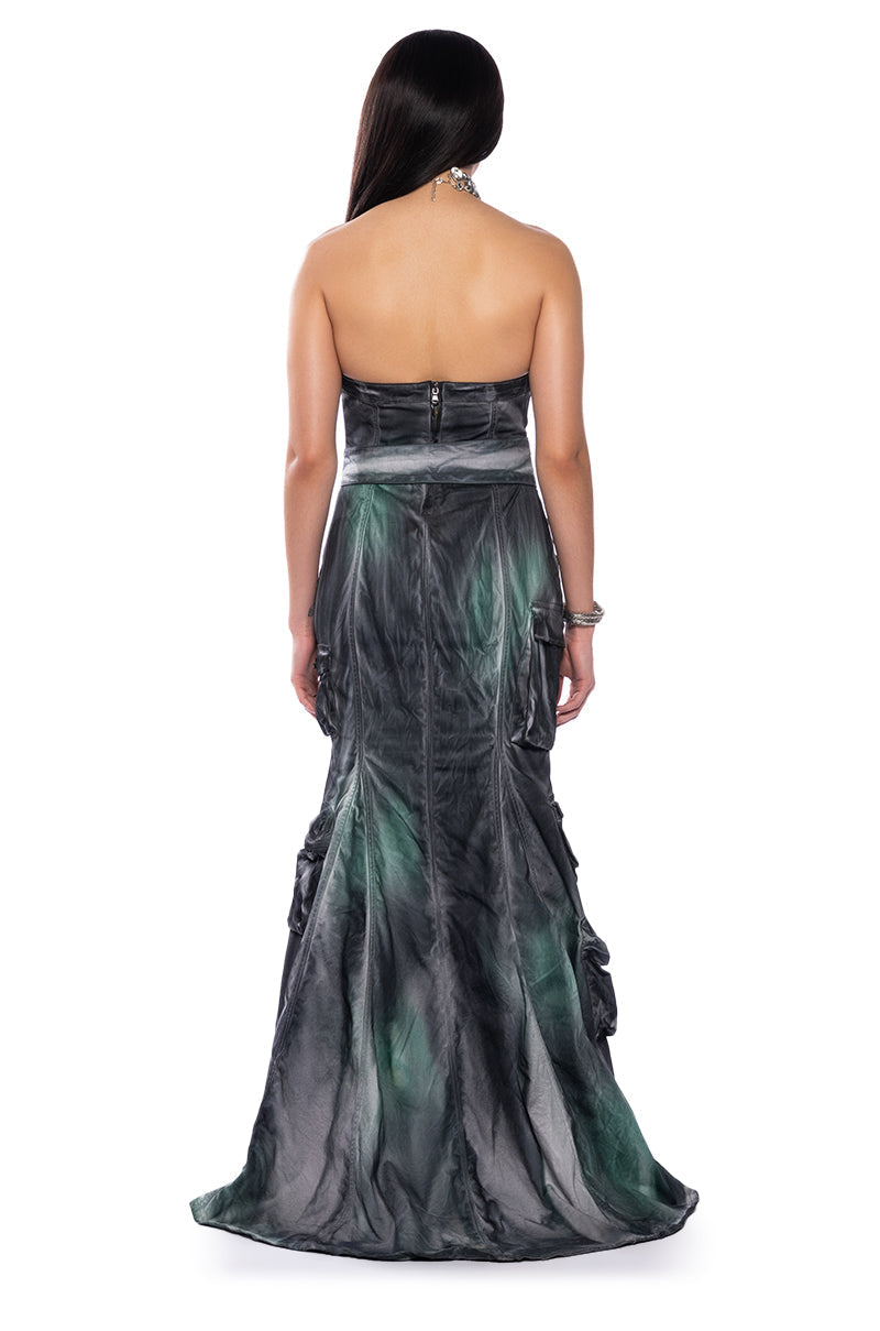 THEY COULD NEVER BELTED MAXI DRESS