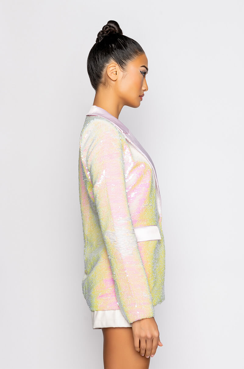 THIS IS FOR THE BDAY GIRL SEQUIN BLAZER