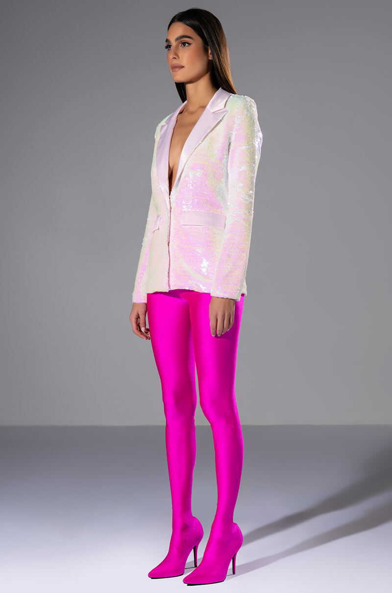 THIS IS FOR THE BDAY GIRL SEQUIN BLAZER