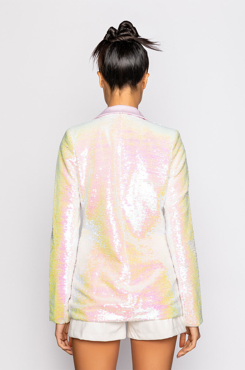 THIS IS FOR THE BDAY GIRL SEQUIN BLAZER