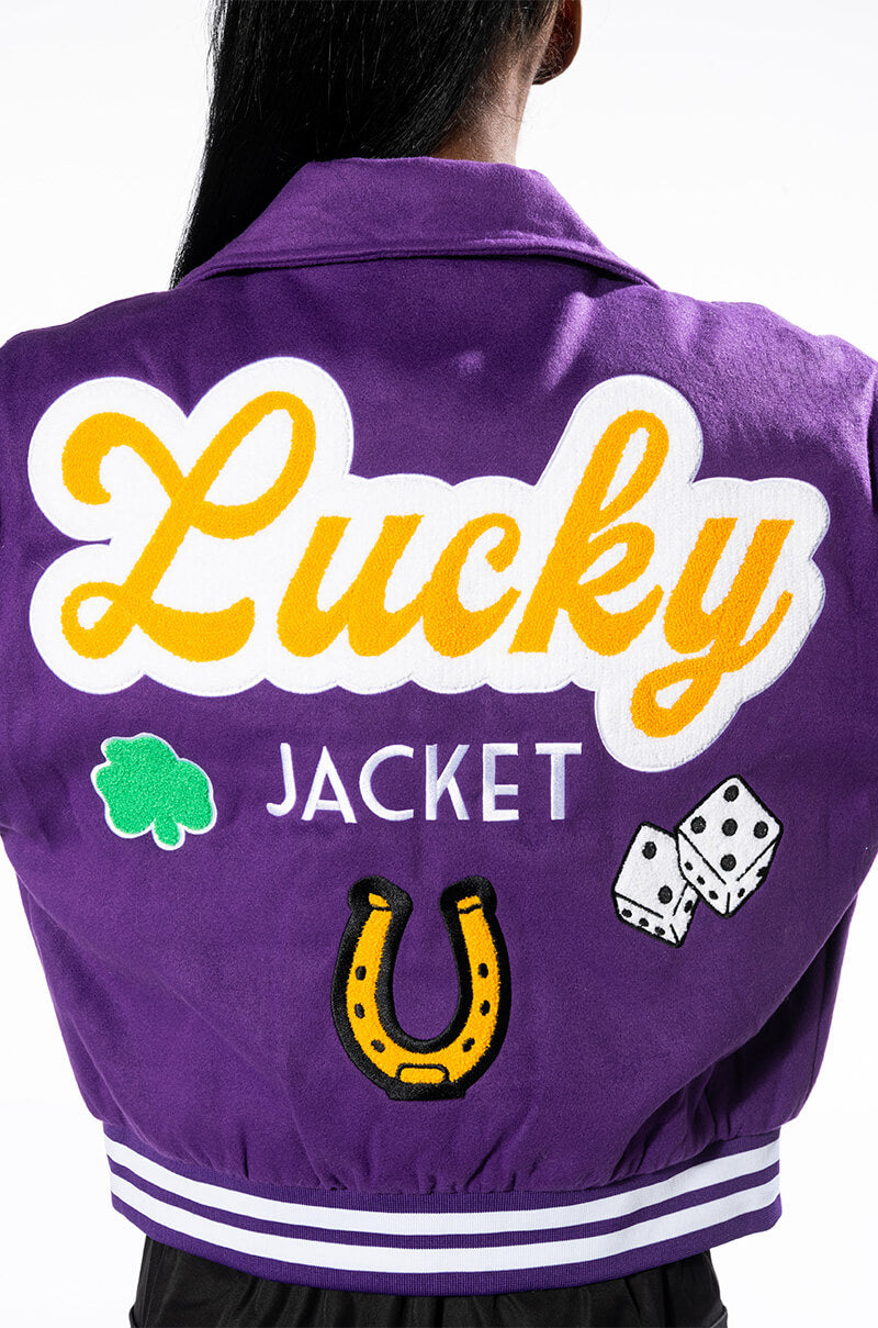 THIS IS MY LUCKY VARSITY JACKET