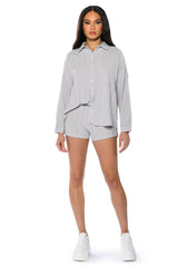 TIME TO RELAX BUTTON DOWN SHIRT