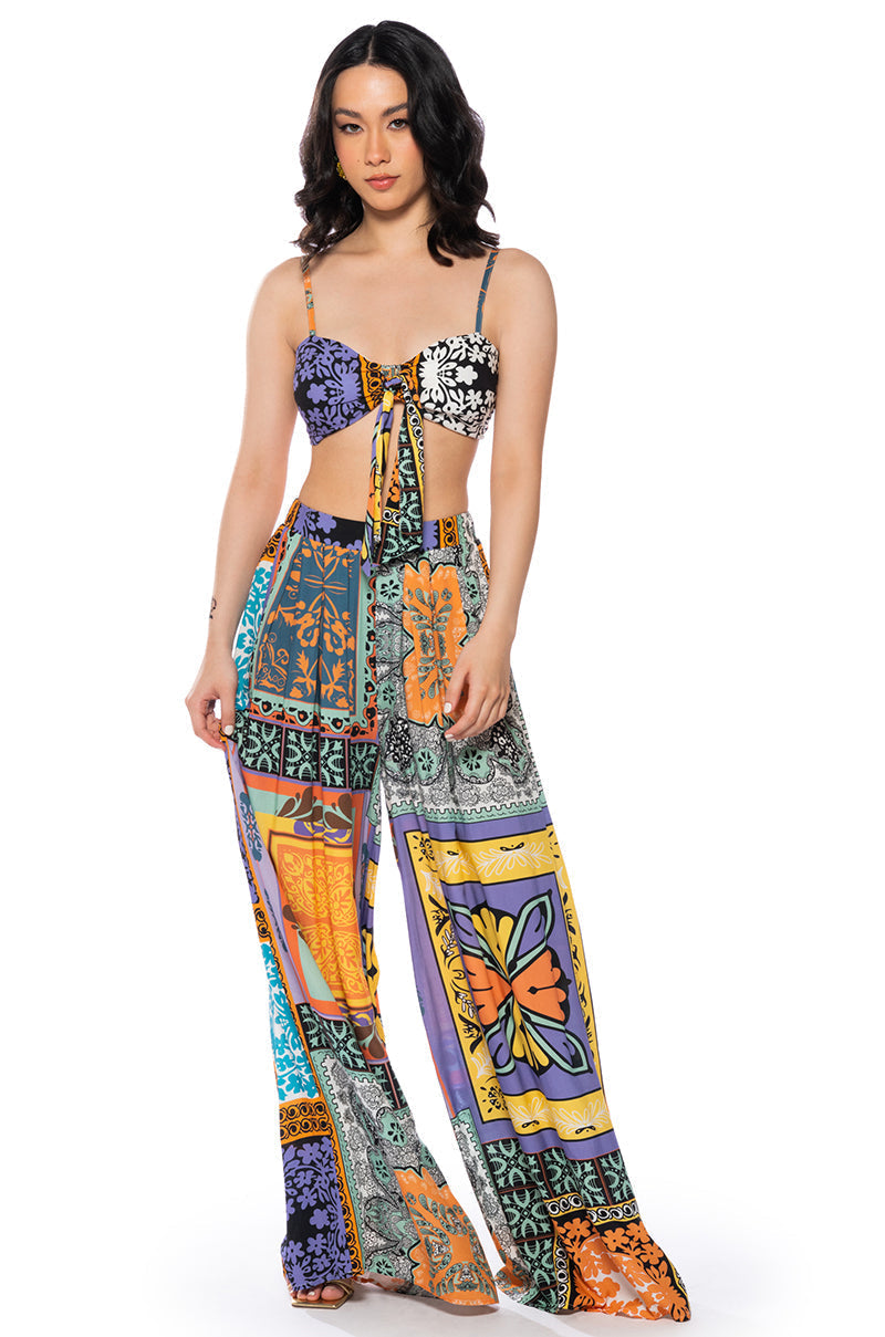 TIME TO RELAX WIDE LEG PANT