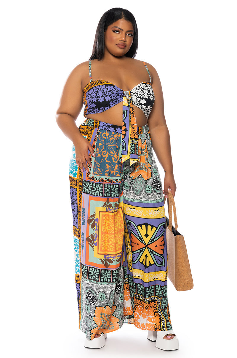 TIME TO RELAX WIDE LEG PANT