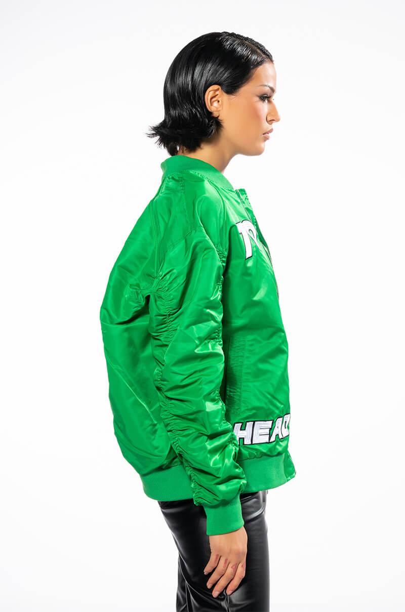 TOGETHER VARSITY RACING BOMBER