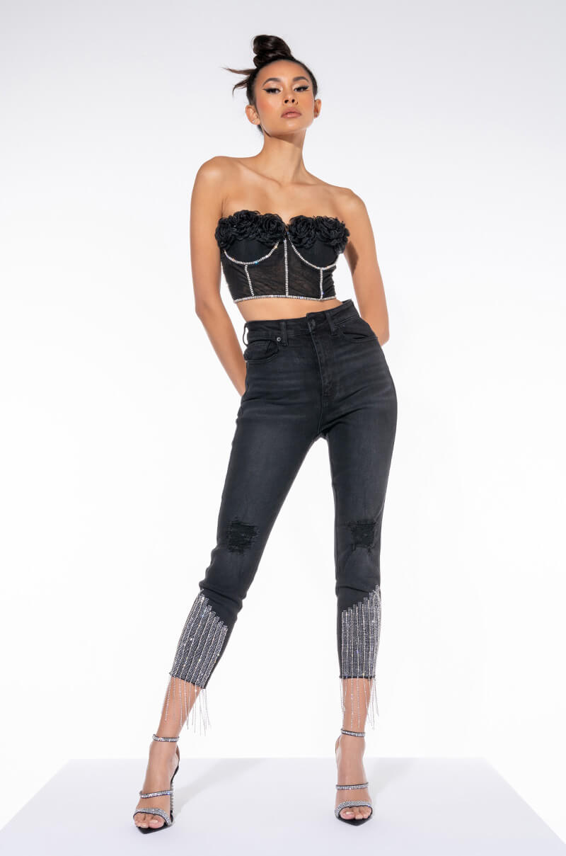 SEXY DENIM HIGH RISE DENIM